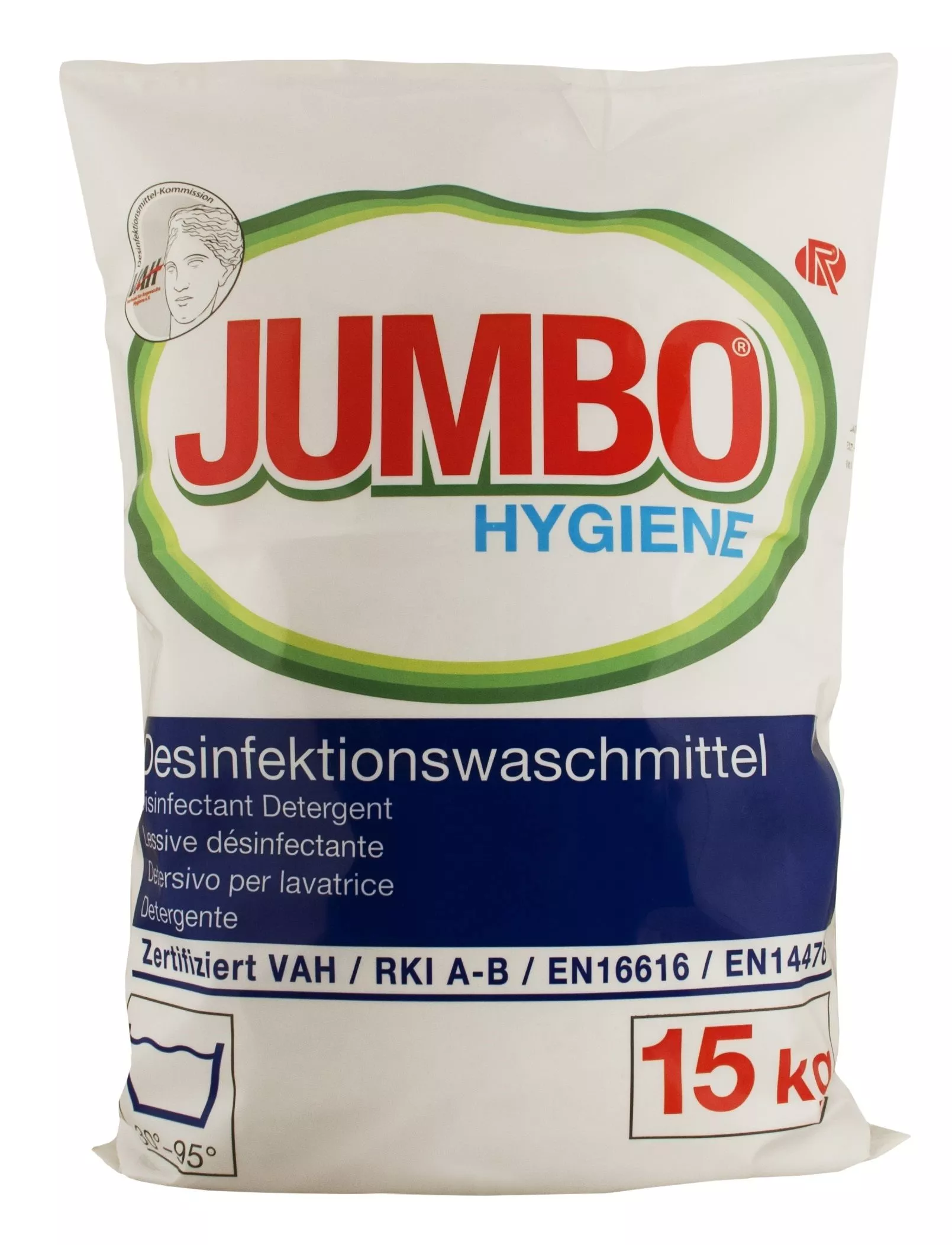 CleanClub Jumbo Hygiene Desinfektionswaschmittel 15 kg