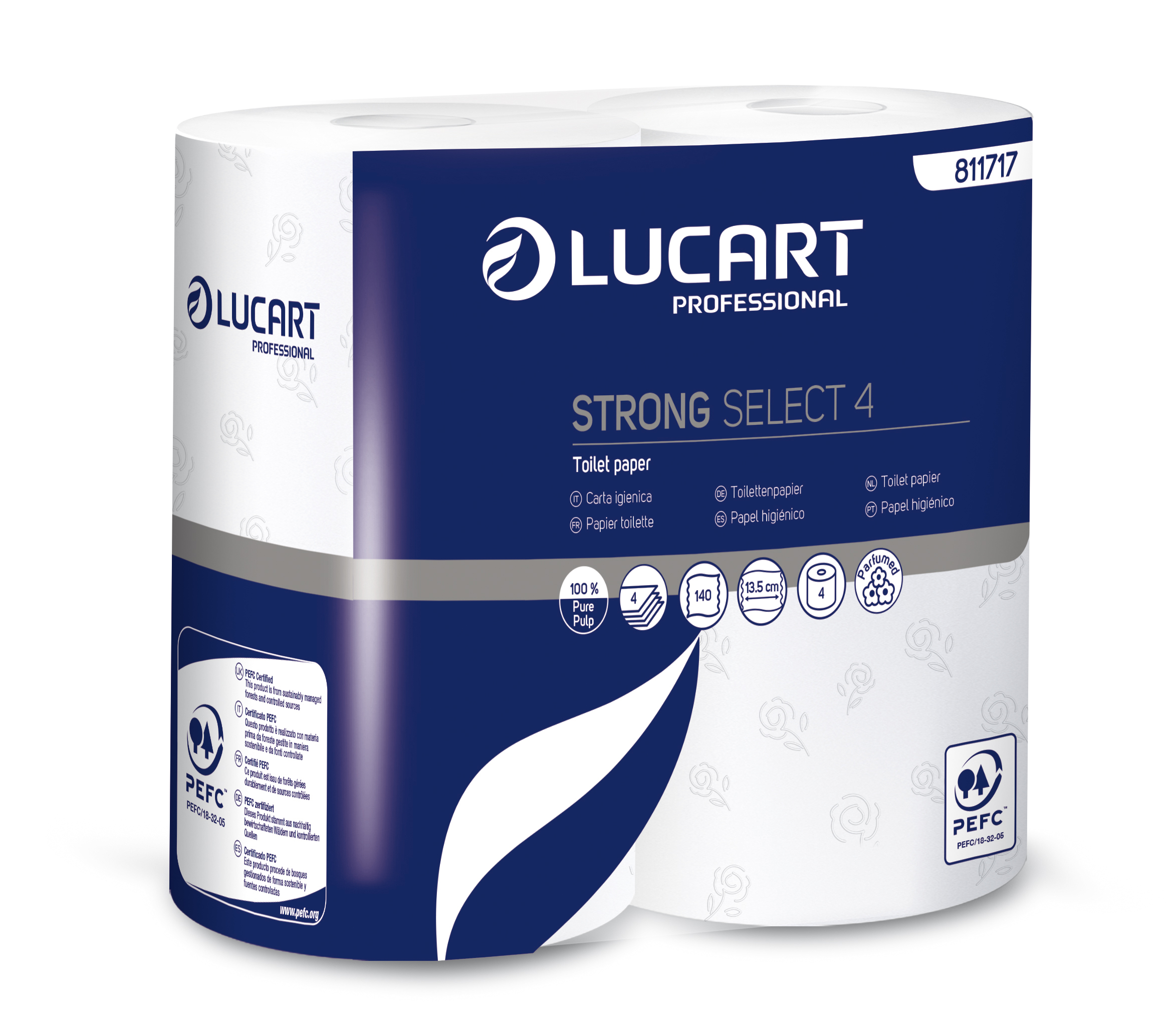 Lucart Toilettenpapier Strong ELITE 4