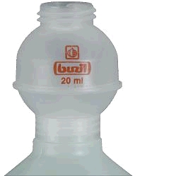 Buzil Dosierkugel 20 ml, transparent für 1 l Flasche H623