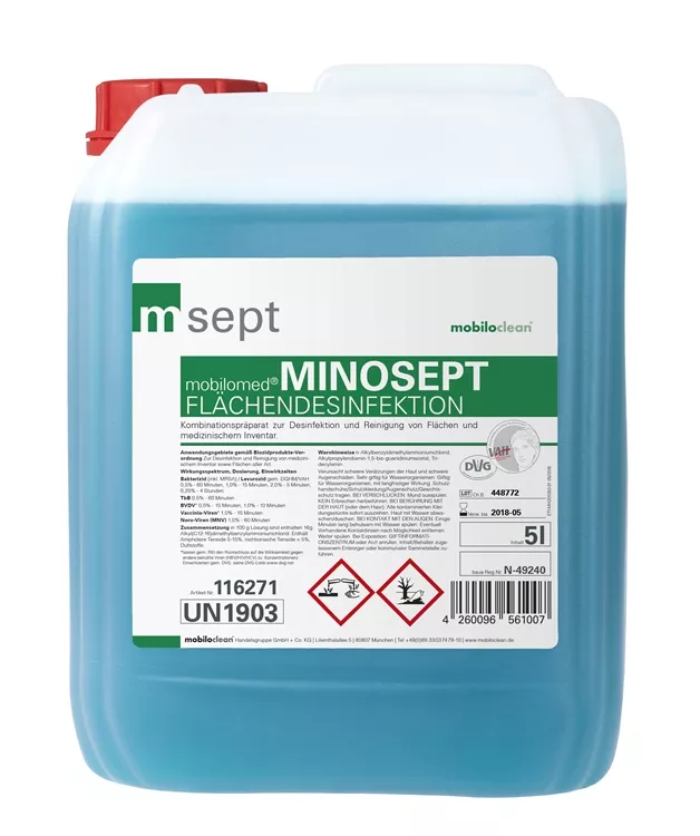Cleanclub Flächendesinfektion Minosept 5 L