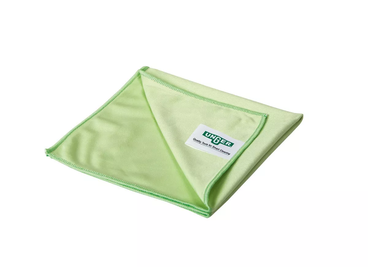 CleanClub SET Unger Fensterreinigung mit Krause Stabilo Leiter – Profi Komplettset inkl. Stufen-Doppelleiter 2x6 Stufen