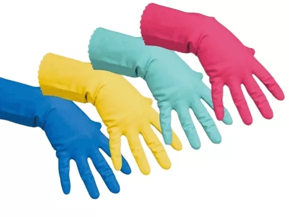 Vileda Gummihandschuh - MultiPurpose - Der Feine - L (rot)