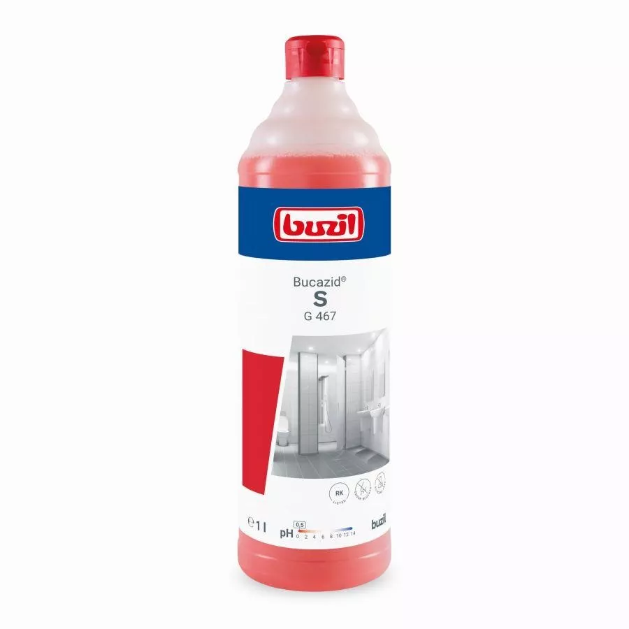 Buzil Sanitärunterhaltsreiniger Bucazid® S G467 - 1L Flasche