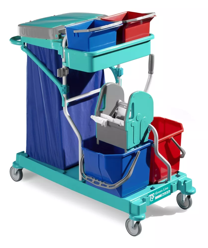 TTS Reinigungswagen Green 165