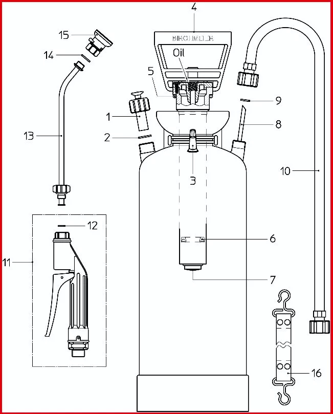 Birchmeier Clean-Matic 5P Flachstrahldüse