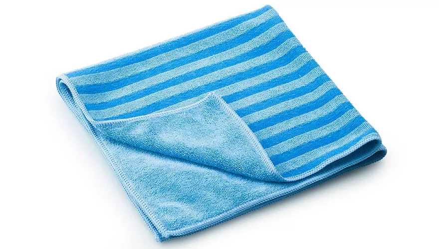 Mega Clean Mikrofaser Borstentuch 40x40cm blau