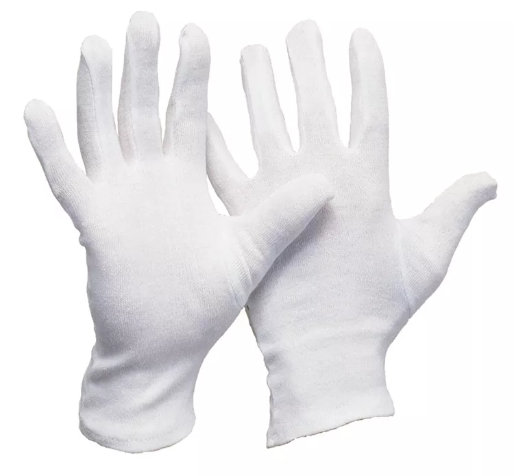 Leipold Baumwoll-Trikot-Unterzieh-Handschuhe Herrengröße