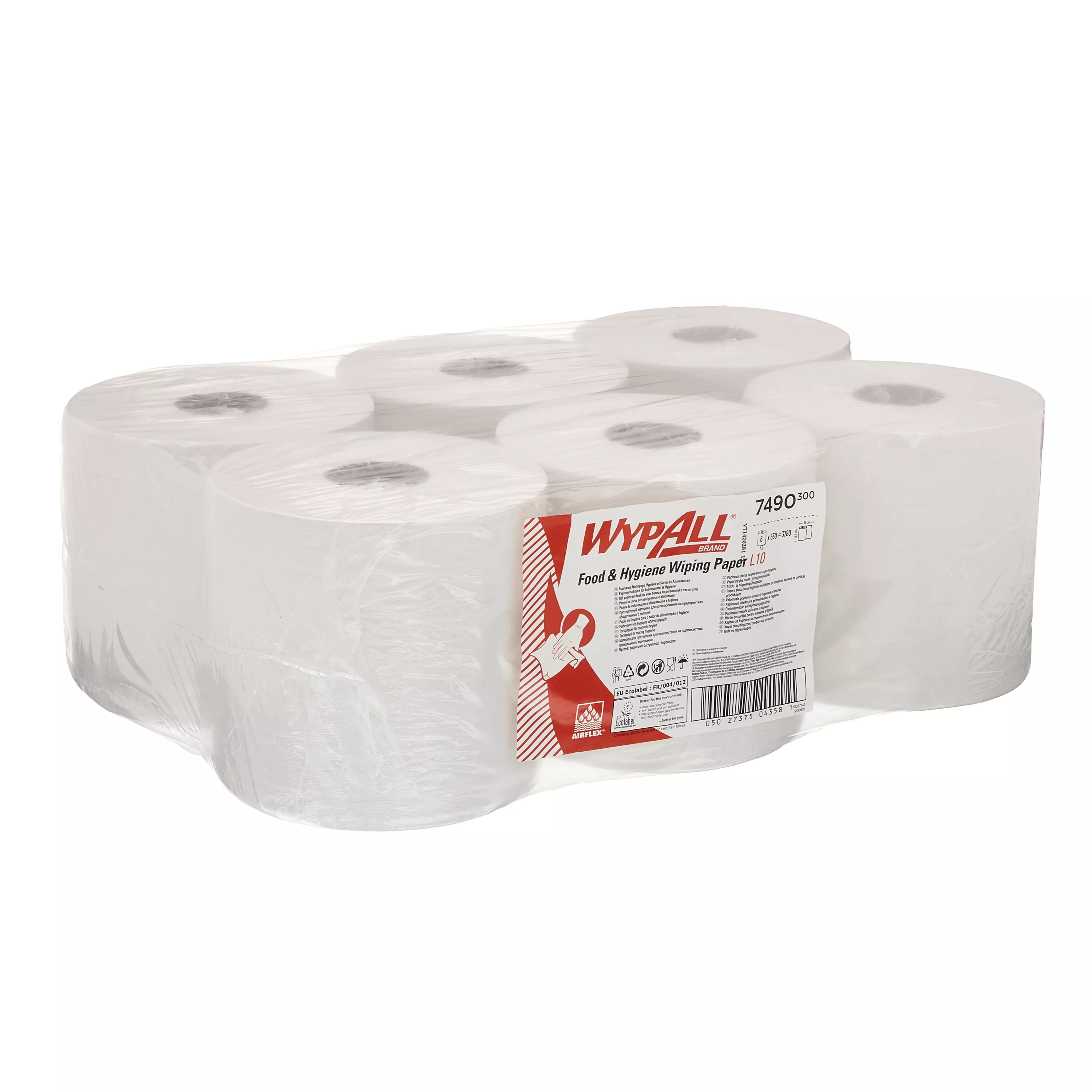 Toilettenpapier, Küchenrolle, Papiertücher, Weiß, Rollenverpackung