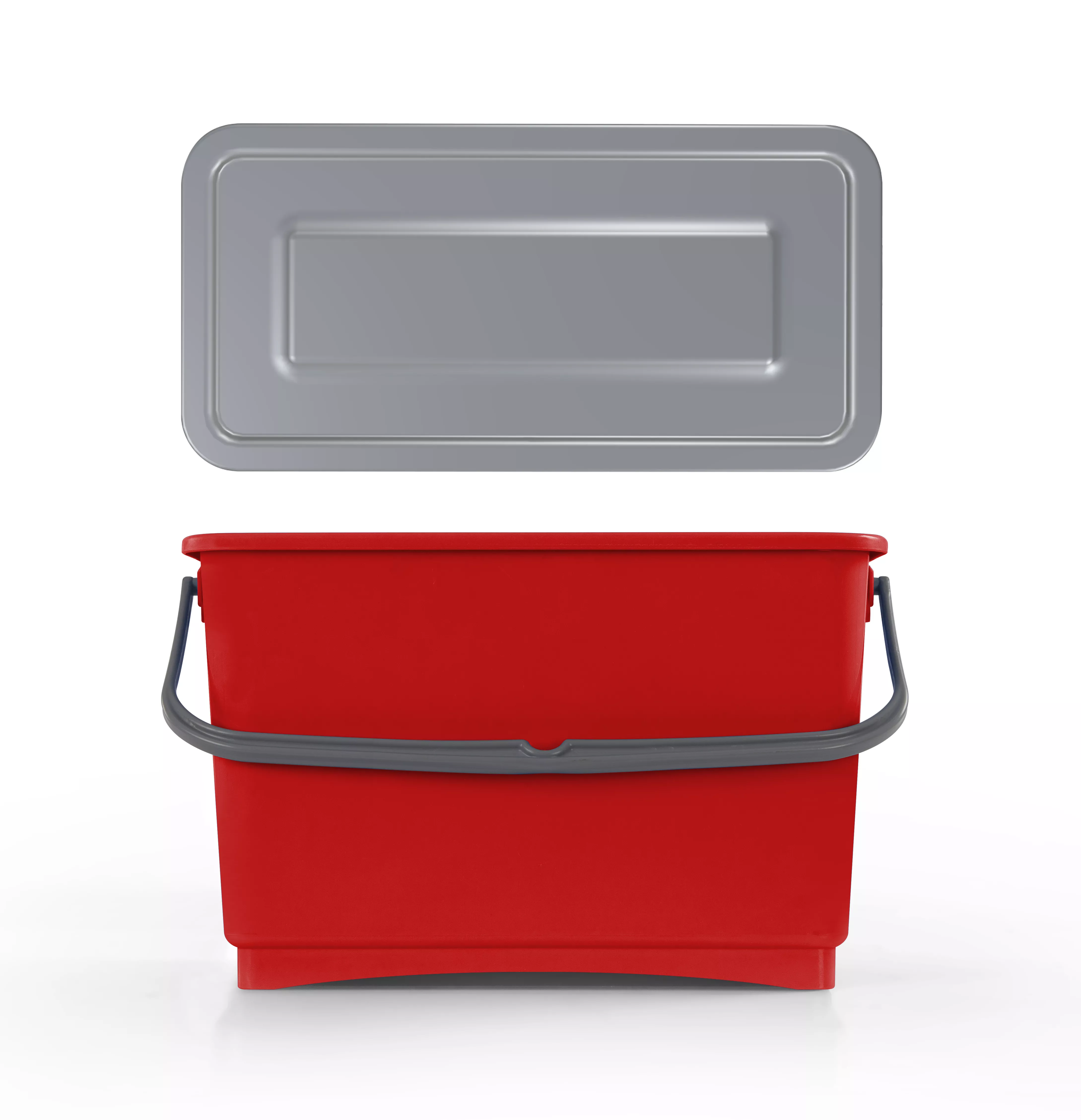 TTS Hermetic Box 8 Liter rot – Hygienebox