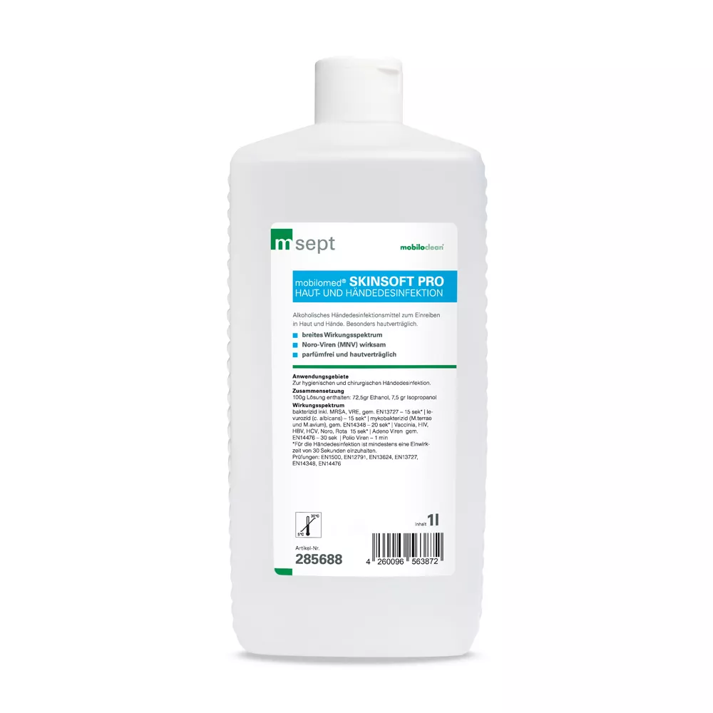 Cleanclub Skinsoft Pro Händedesinfektion - 1L