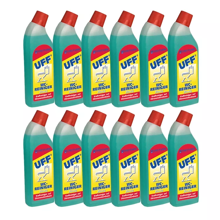 Sparset 12x Dreiturm Uff WC-Reiniger 750ml