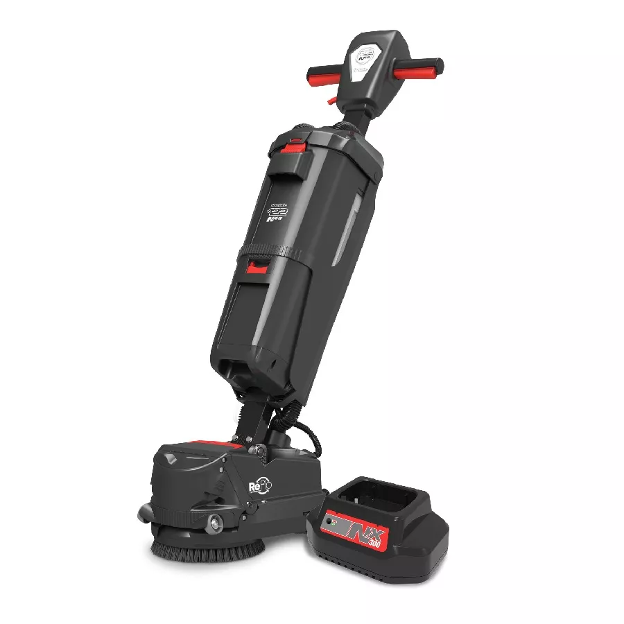 Numatic NCC220NX Kompakte Batterie-Scheuersaugmaschine mit Ladegerät und TenTec-Bürste (ohne AKKU)