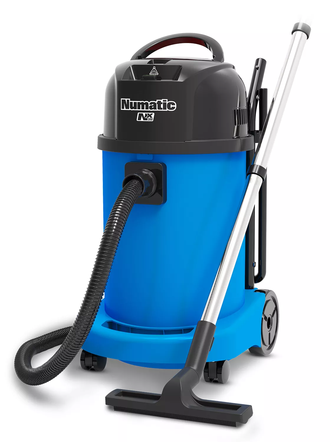Numatic WBV470NX Batterie-Wassersauger – Nass-/Trockensauger ohne Akku, inkl. Ladegerät in Blau