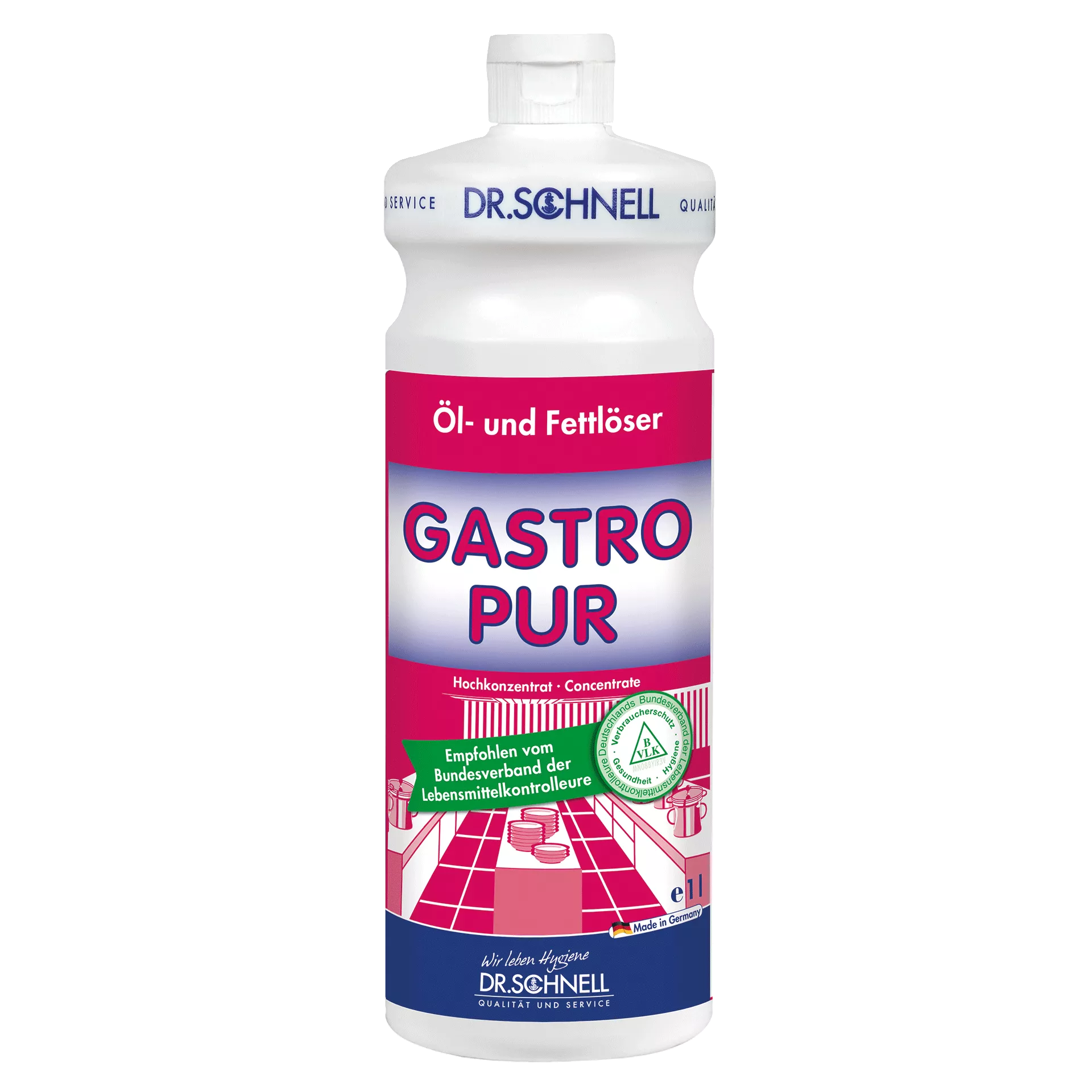 Dr. Schnell Gastro Pur Öl- & Fettlöser 1 l