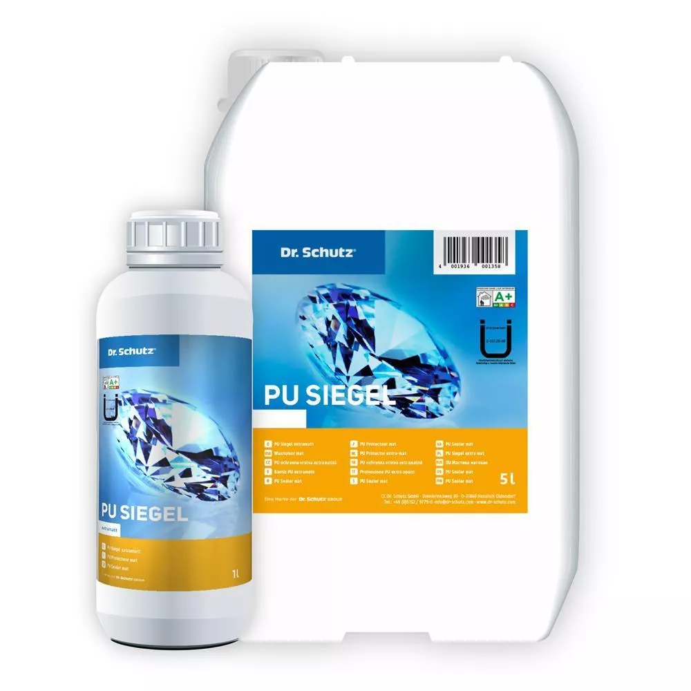 Dr. Schutz PU Siegel seidenmatt (VE 5,0L + 500ml Vernetzer)