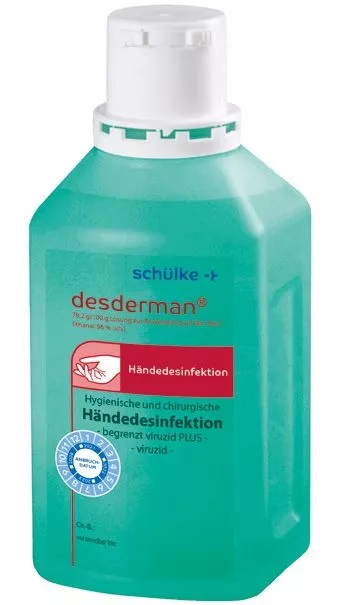 Schülke Desderman Händedesinfektion 500ml Flasche