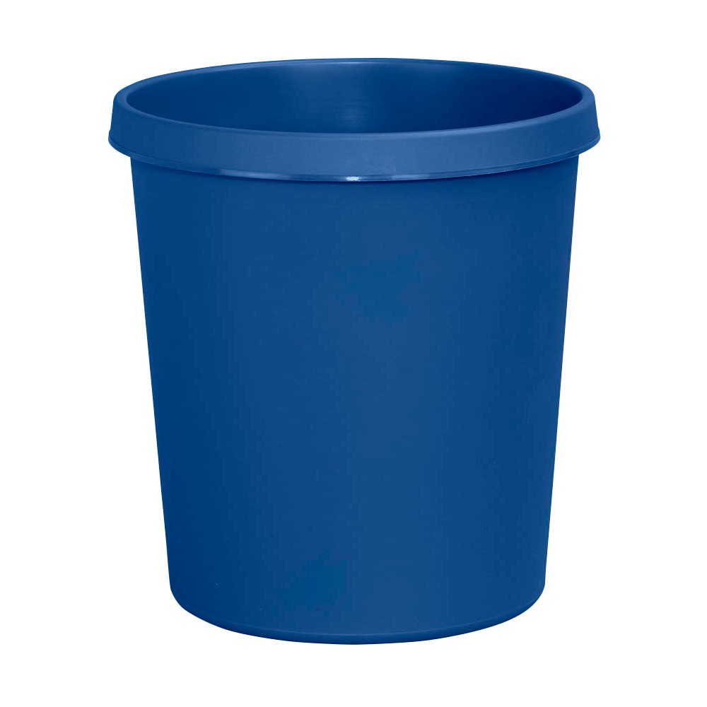 Helit Papierkorb mit Rand 18 L blau 4