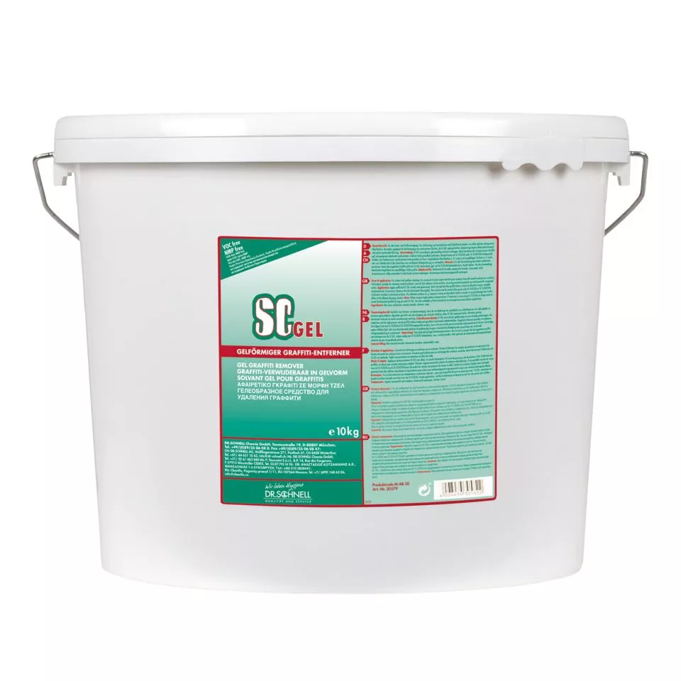 Graffiti-Entferner, Gel, Eimer, 10 kg, SC Gel