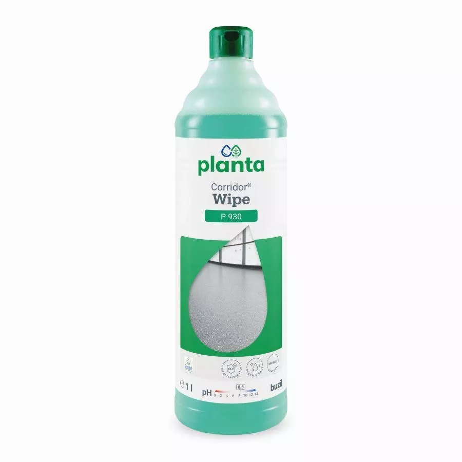 Buzil Corridor® Wipe P930 Wischpflege 1L – Bodenreiniger für beschichtete Böden