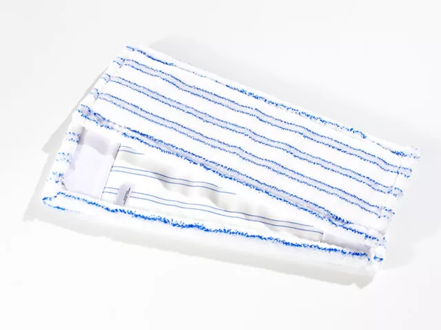 Mopptex Microfasermop mit blauen Streifen, 50cm