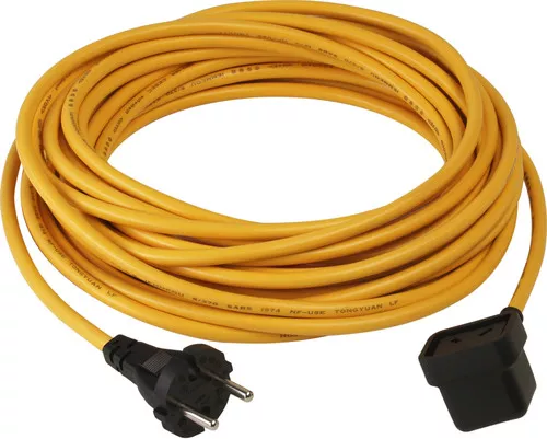 Numatic NuCable Zuleitung, 2-adrig, 10m x 1mm, gelb