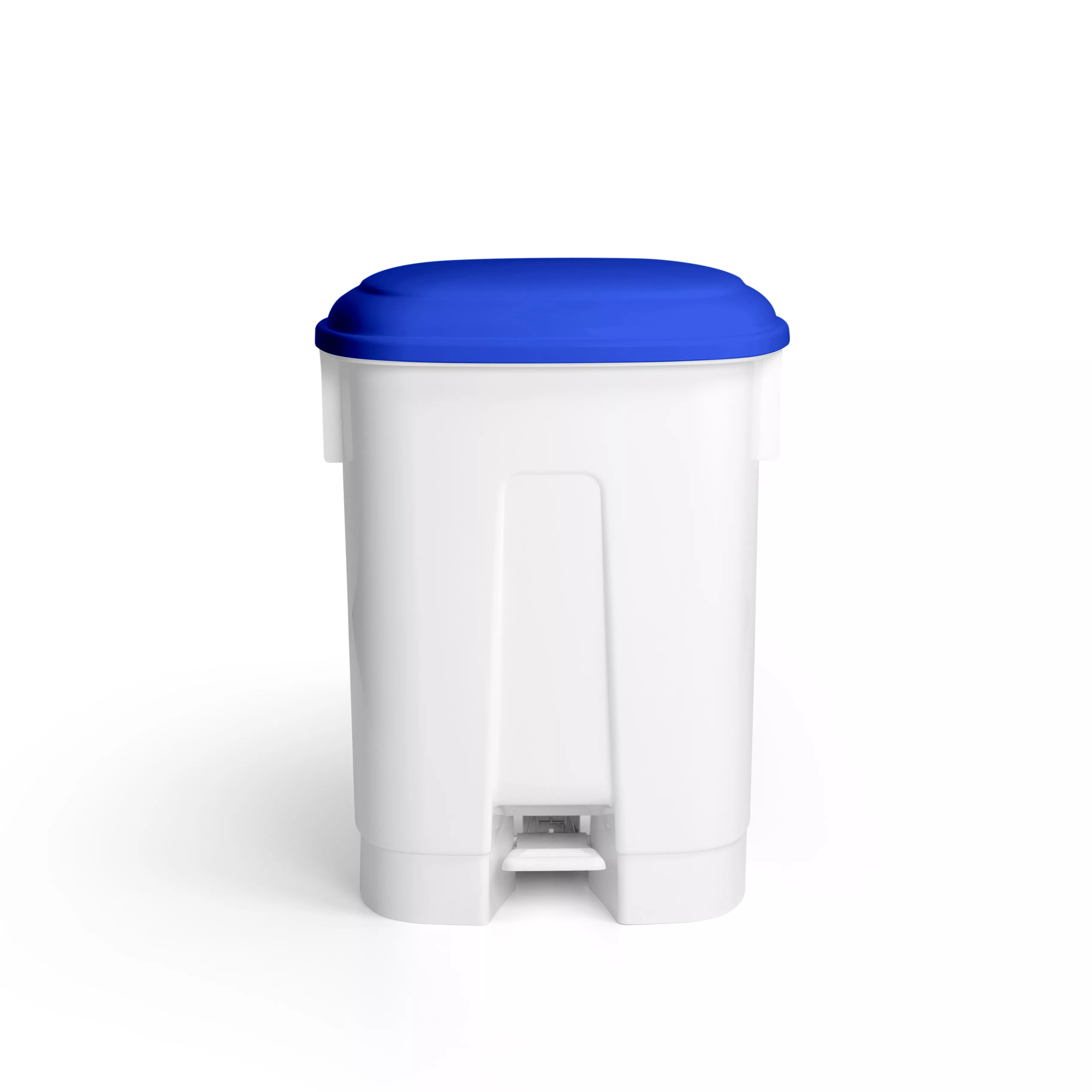 TTS Derby Tretabfalleimer 60 Liter mit Deckel blau