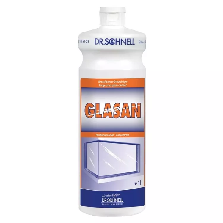 12x Dr.Schnell Fenster- , Glas- und Spiegelreiniger Glasan 1,0 Ltr.