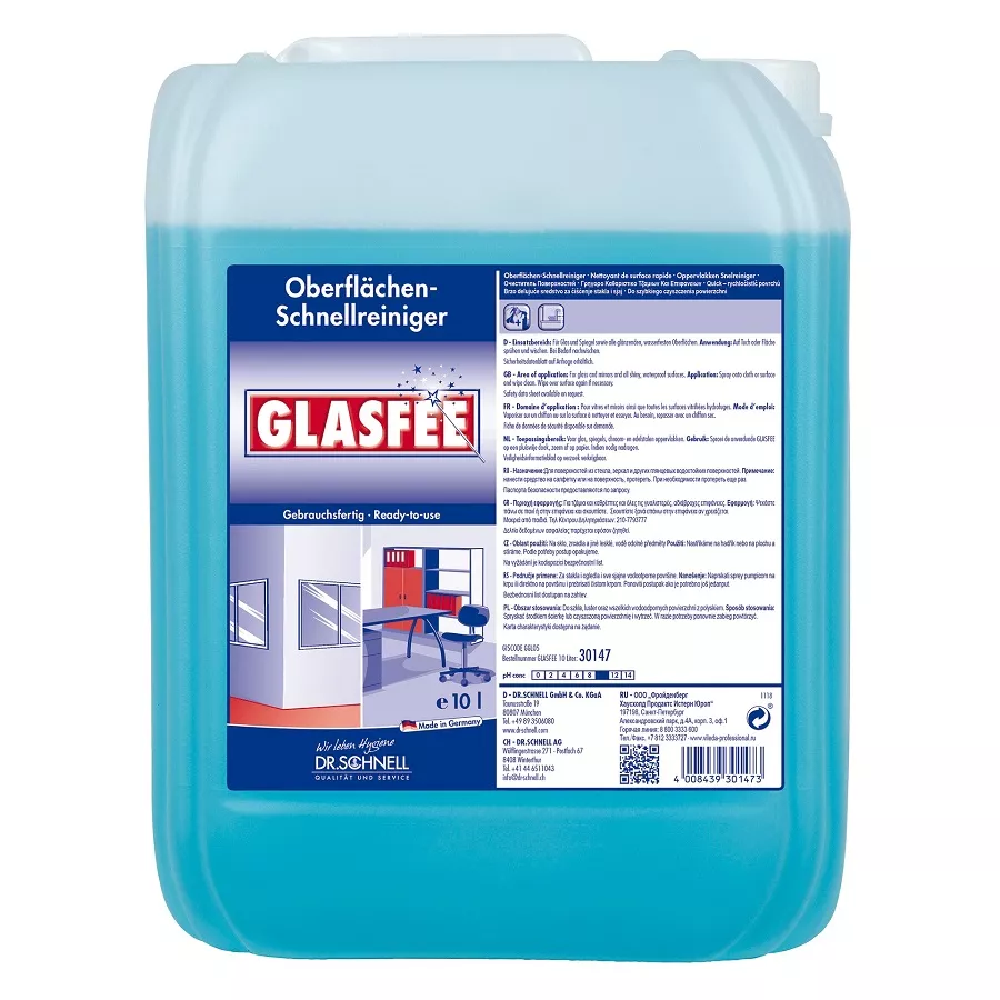 Dr.Schnell Glas- und Oberflächen-Schnellreiniger Glasfee 10 Ltr.