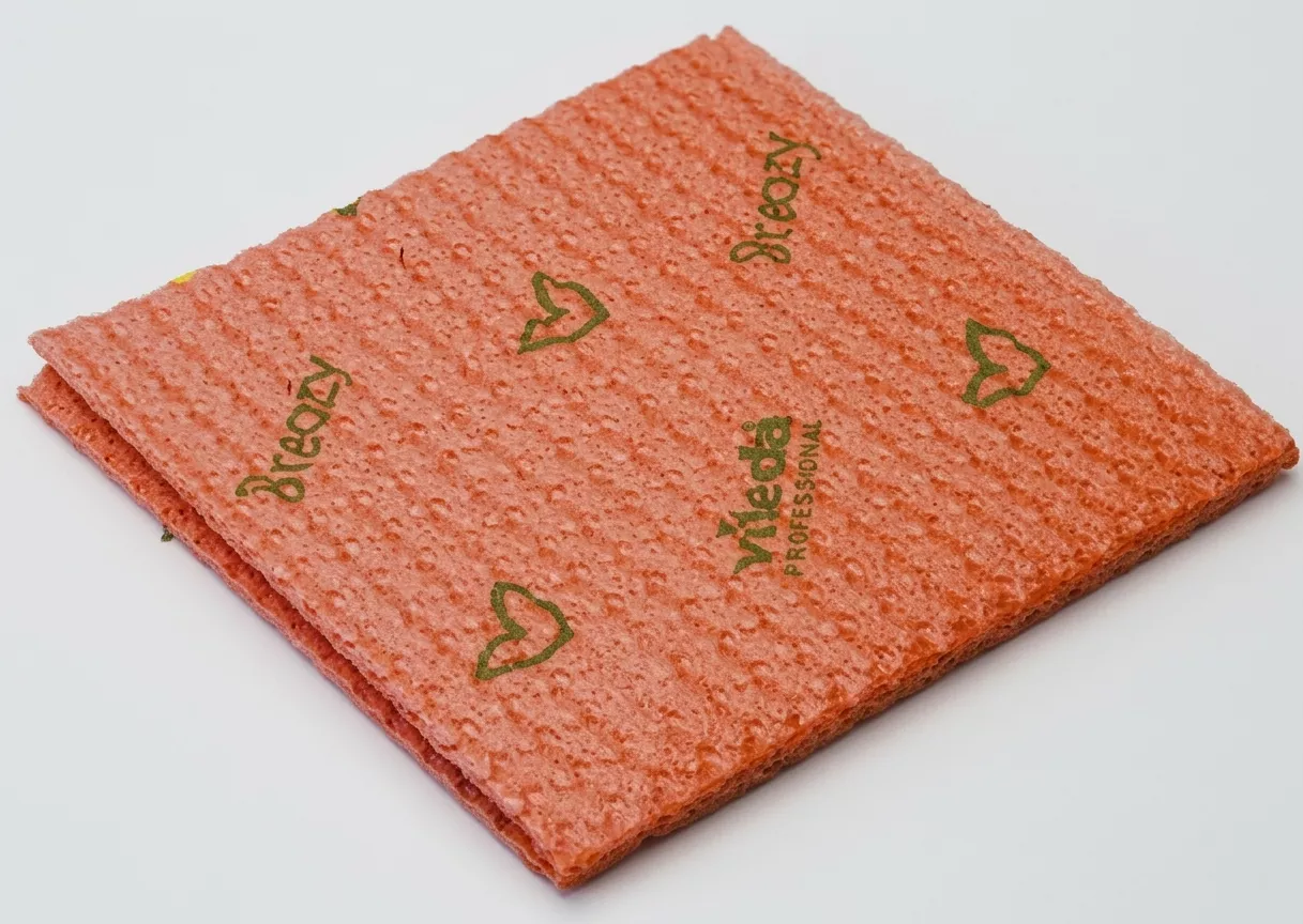 Vileda Wischtuch Breazy 35 × 35,5 cm rot