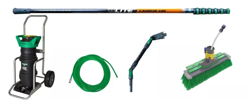 Unger HydroPower Ultra DI Fortgeschrittenen Set LC mit Karre DINK3