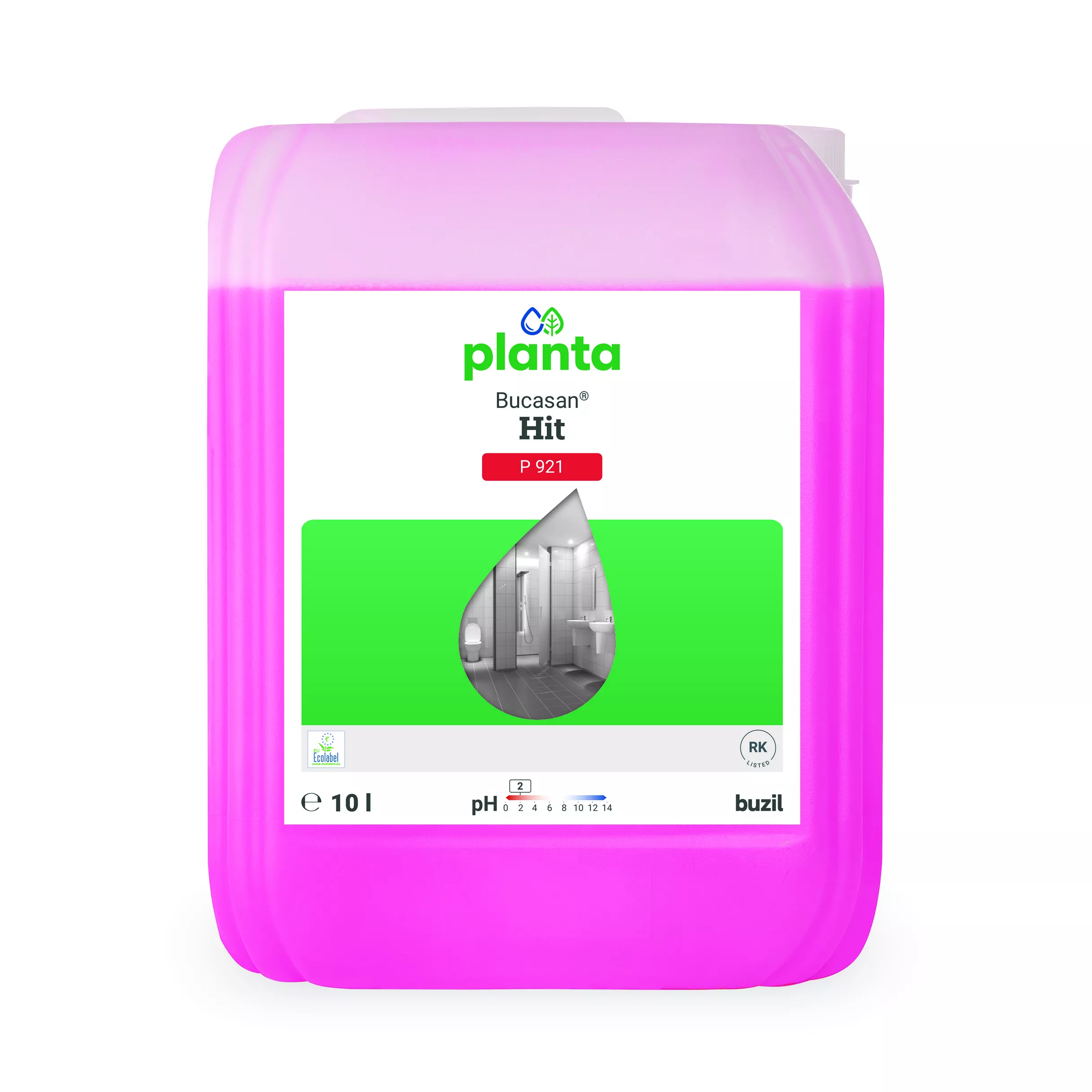 Buzil P921 Bucasan® Hit – Sanitärreiniger 10L Kanister