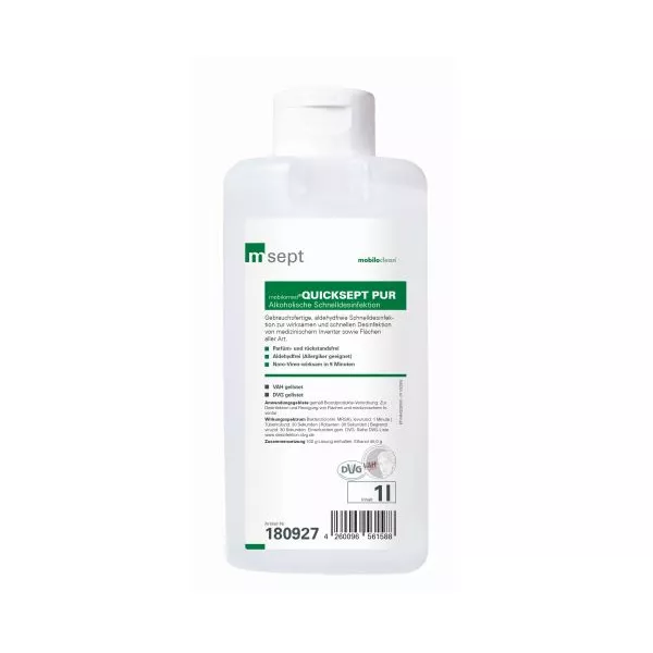 Cleanclub Schnelldesinfektion Quicksept PUR 1000 ml Flasche