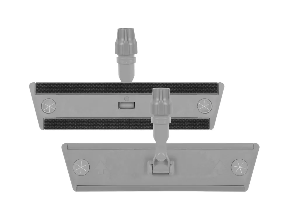 TTS Kletthalter Velook 40×9,5 cm grau