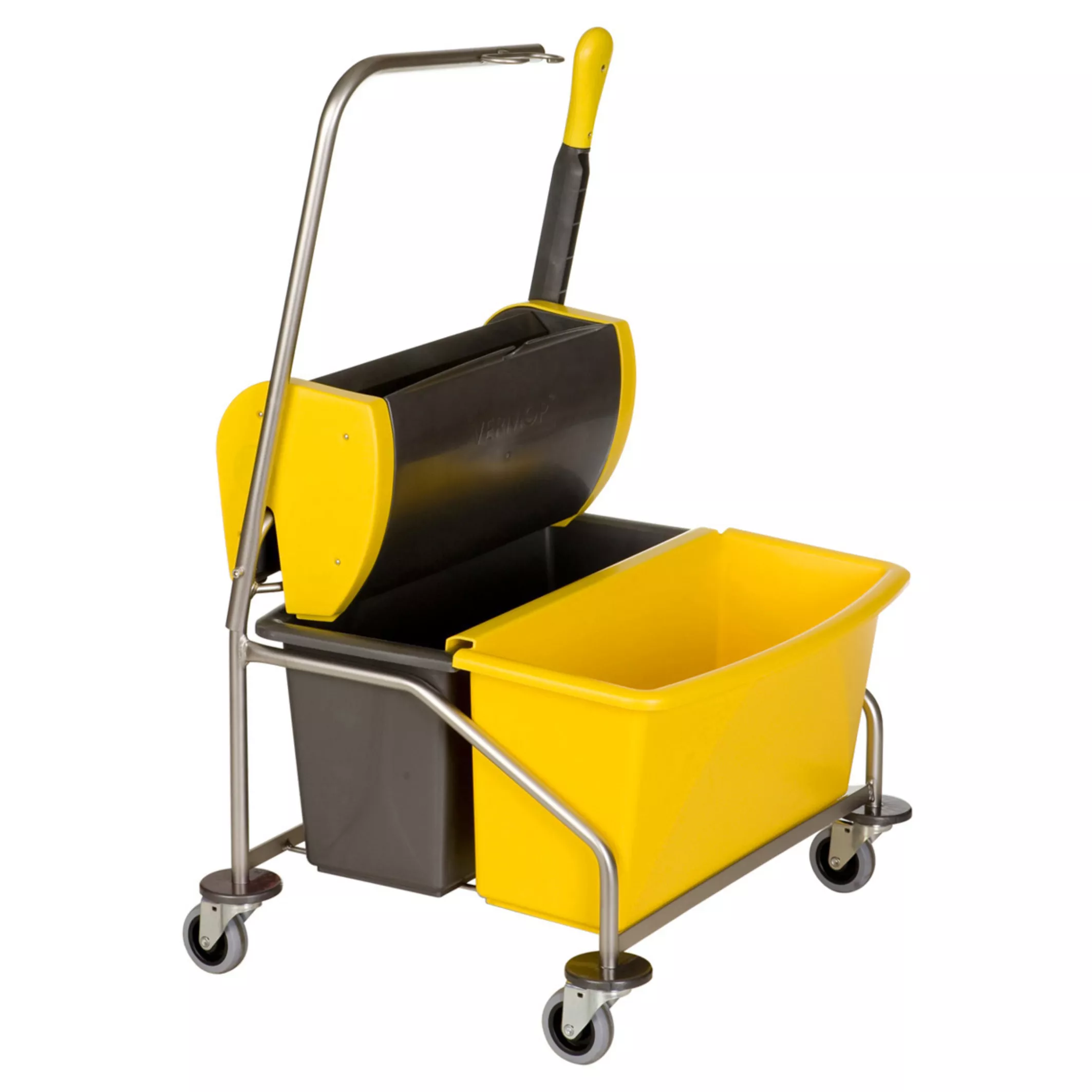 Vermop Nasswischwagen Twixter (Edelstahl)