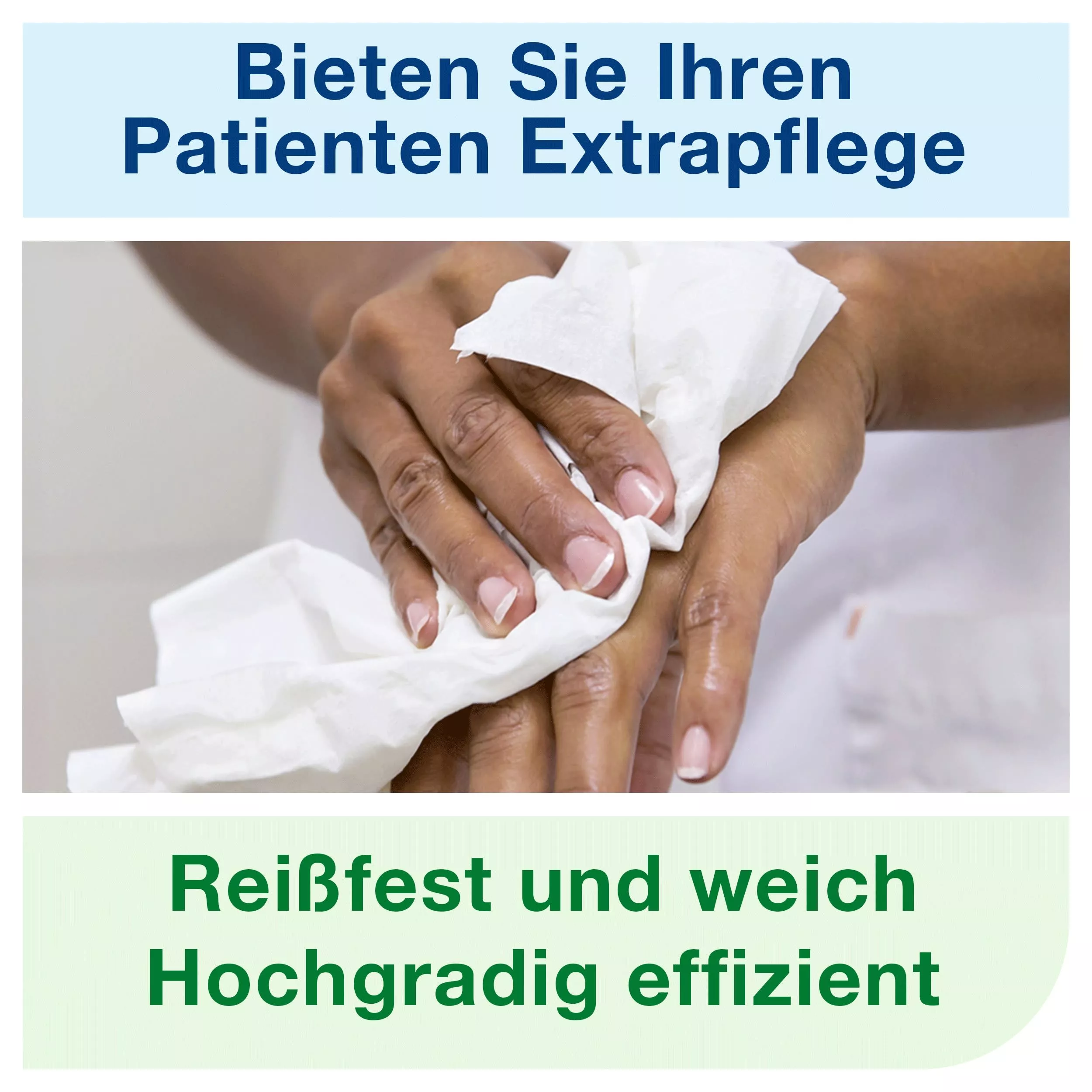 Tork weiches Waschtuch Weiß, Einzeltuchentnahme, Premium, hohe Saugfähigkeit, 32 × 50 Tücher, 483381