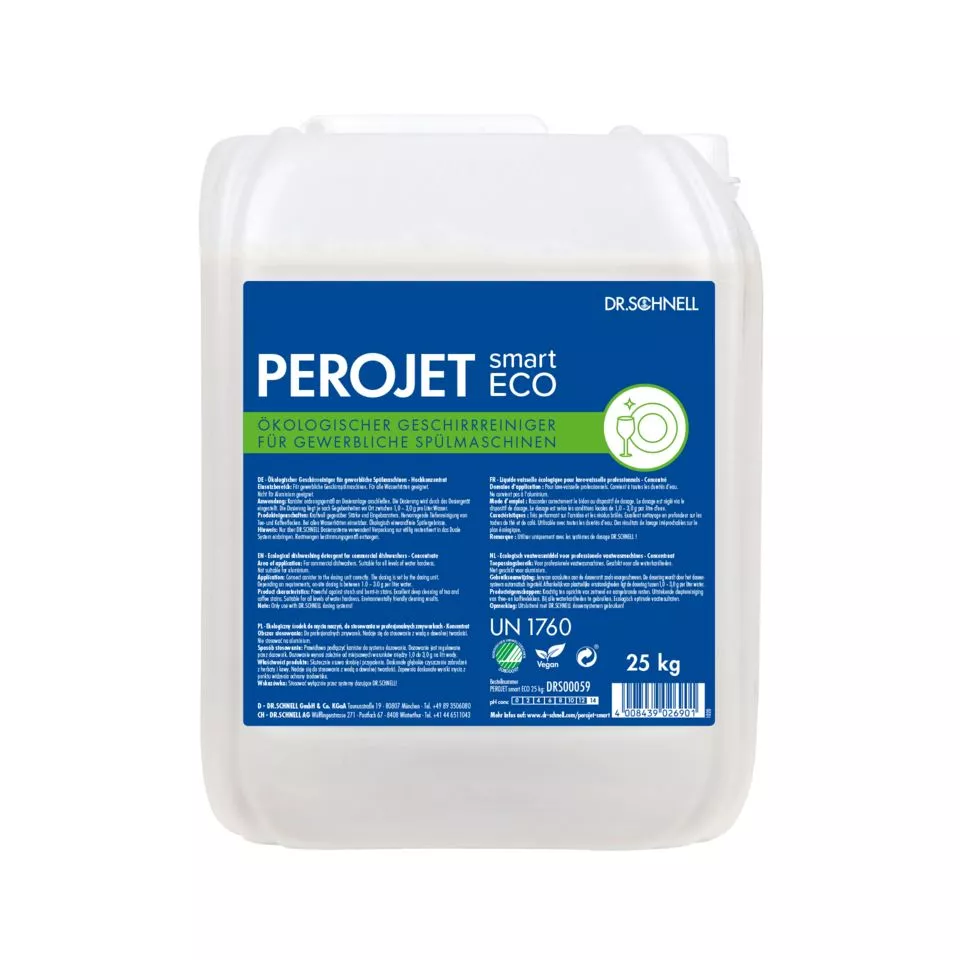PEROJET, smart ECO, Schleirreiniger, Gewerbliche Spülmaschine, 25 kg