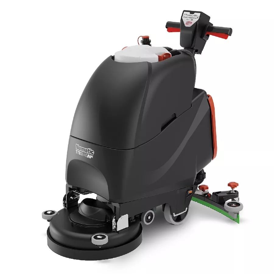 Numatic Batterie-Scheuersaugmaschine TTB3045NX-R mit Ten-Tec Bürste (Set mit AKKU)
