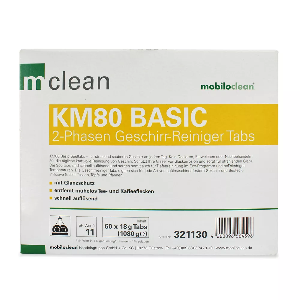 CleanClub KM80 Classic Spültabs 60 Tabs