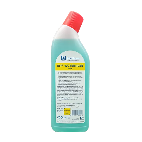 Dreiturm Uff – WC-Reiniger – 750 ml Flasche
