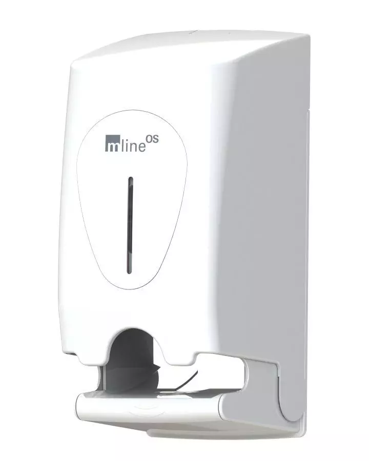Cleanclub OS Doppel-Toilettenpapierspender – weiß