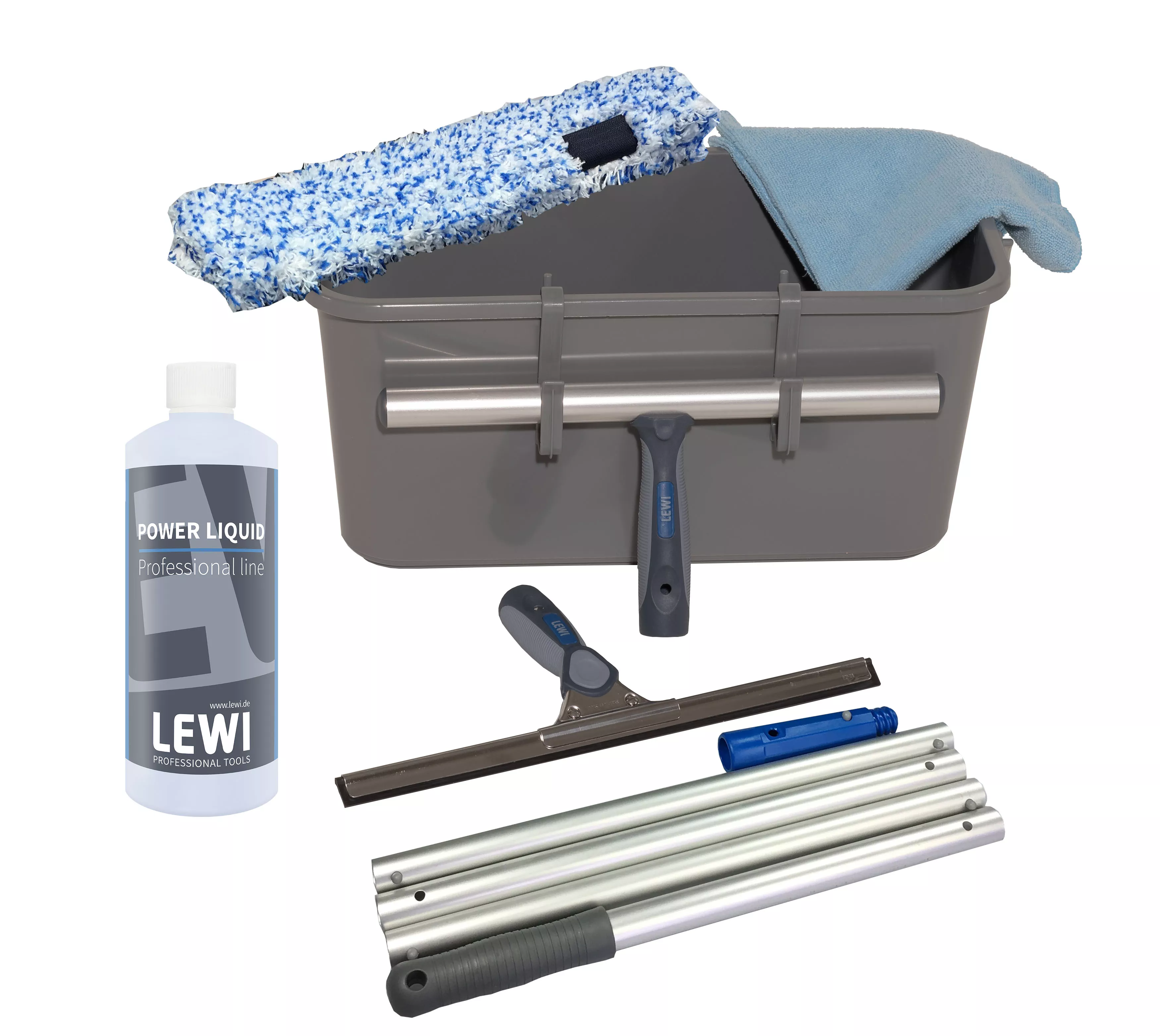 LEWI Easy Clean Fenster- & Glas Komplettset