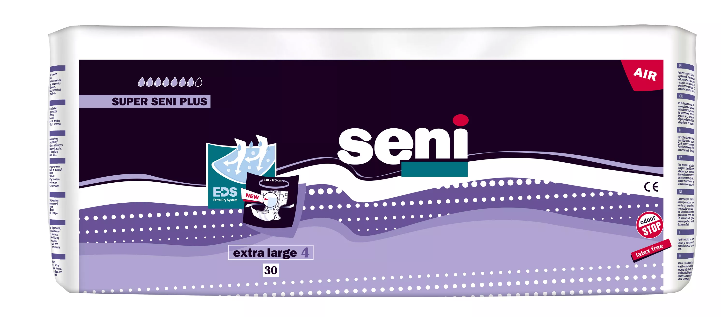Seni Super Seni Plus Extra Large (1 Packung = 30 Stück)