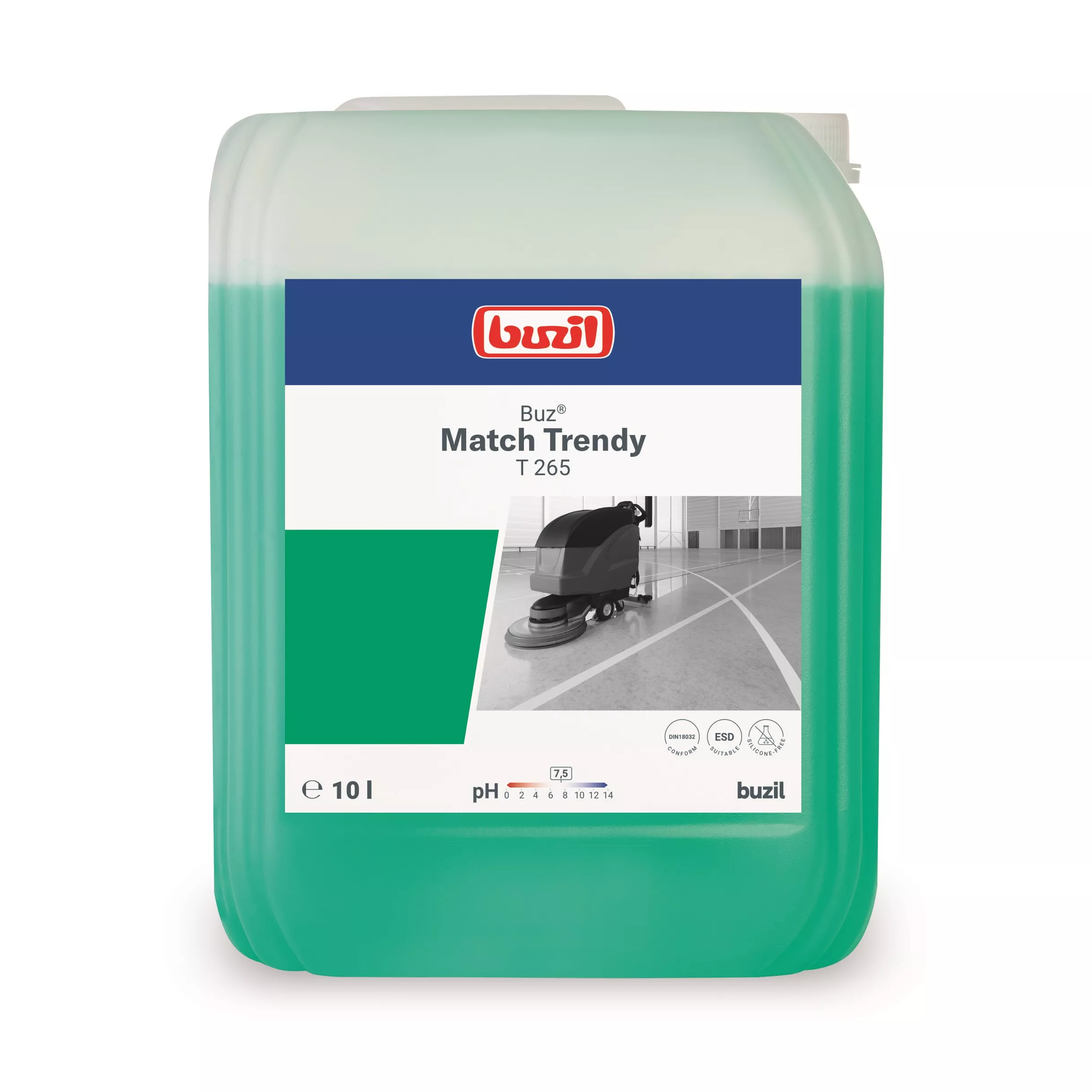 Buzil Neutraler Automatenreiniger Buz® Match Trendy T265 - 10L Kanister
