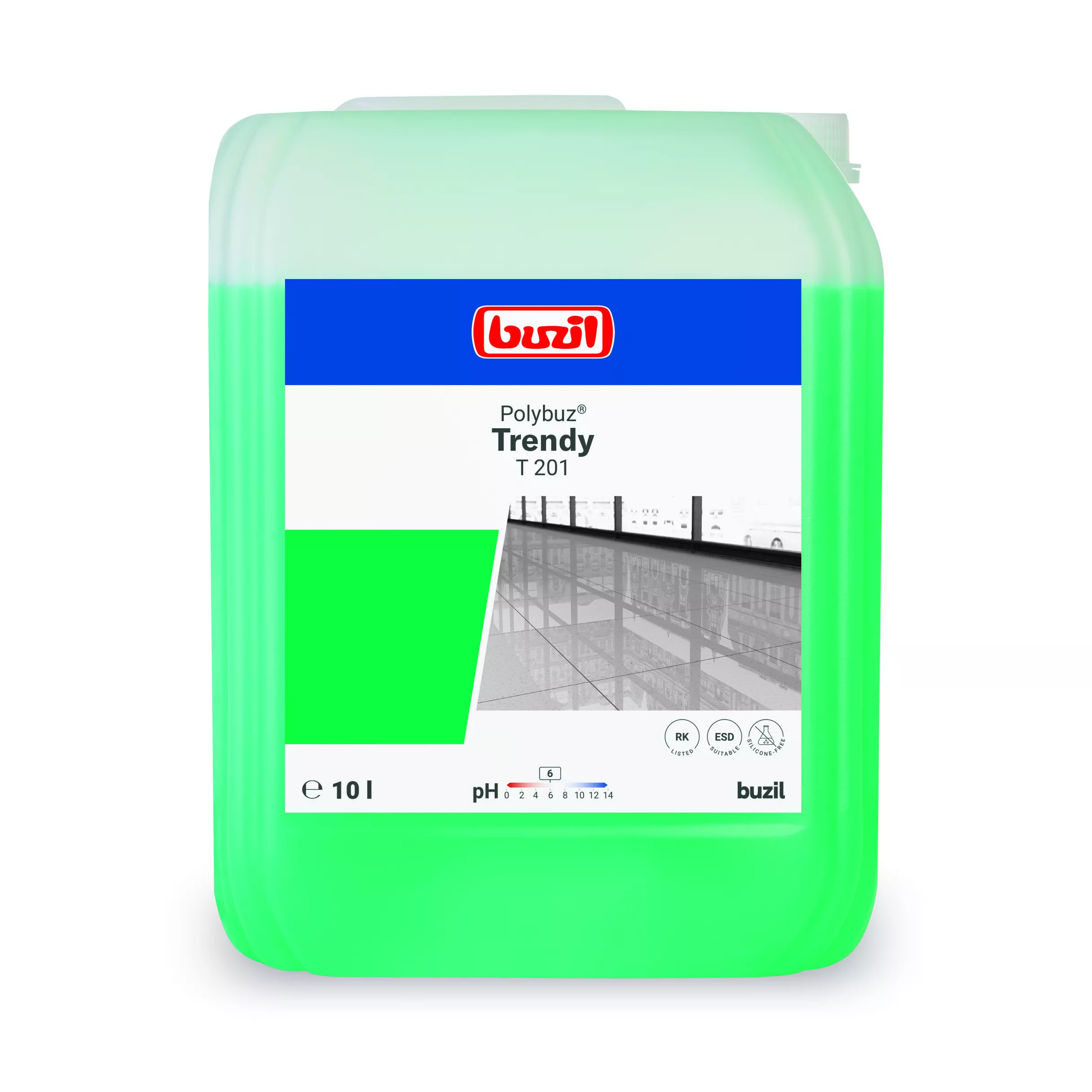 Buzil Glanzreiniger auf Alkoholbasis Polybuz® Trendy T201 - 10L Kanister