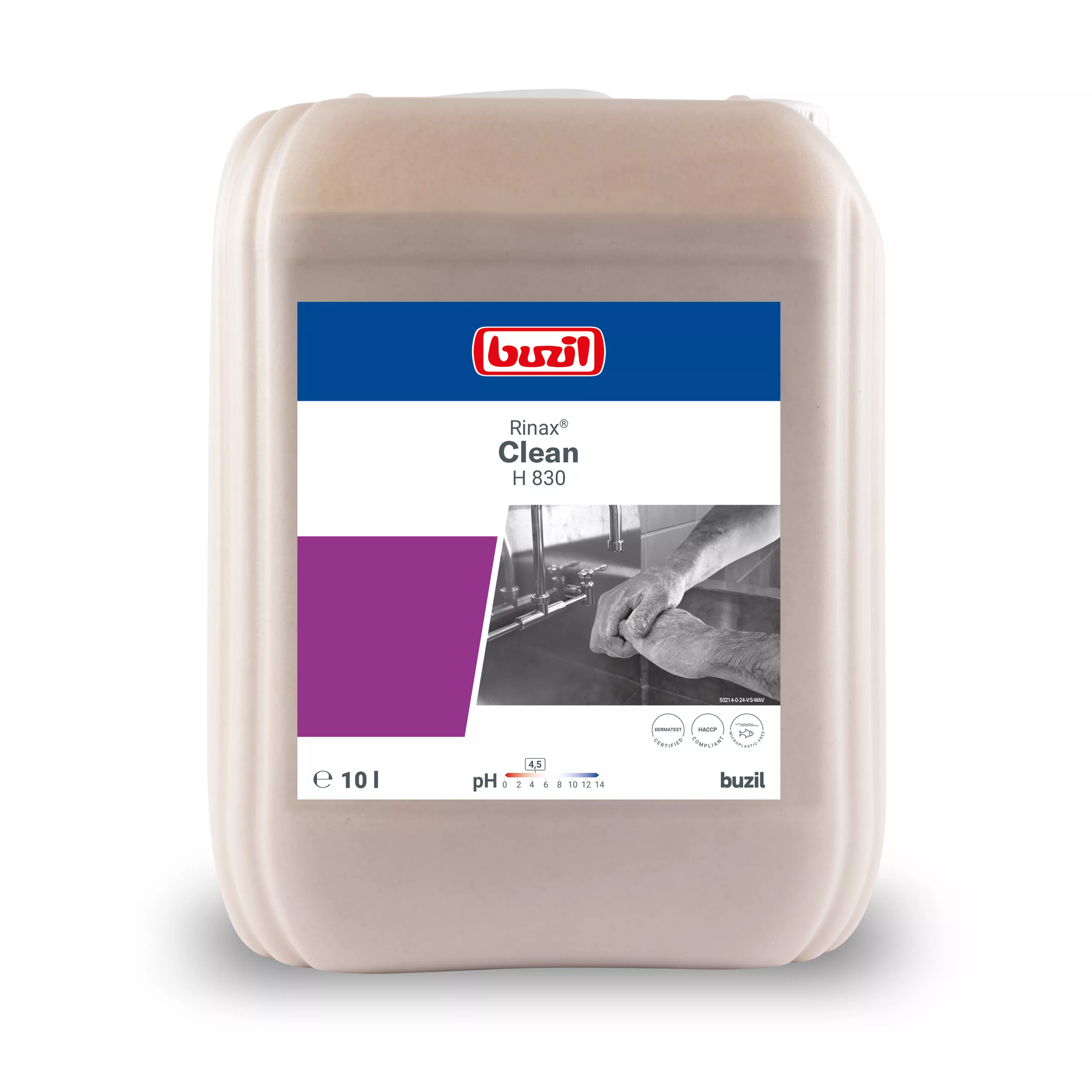 Buzil RINAX® CLEAN H830 – Neutralreiniger 10L Kanister