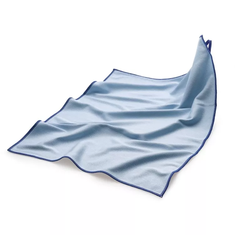 Mega Clean Microfaser Polier-/Geschirrtuch blau 50x70 cm