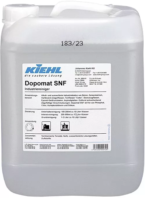 Kiehl Dopomat SNF 10 ltr. Kanister Industriereiniger