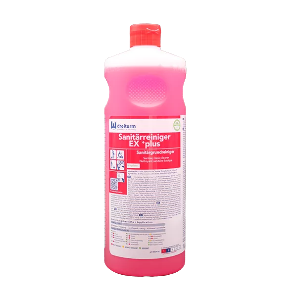 Dreiturm Sanitärreiniger EX +plus – 1L Flasche,