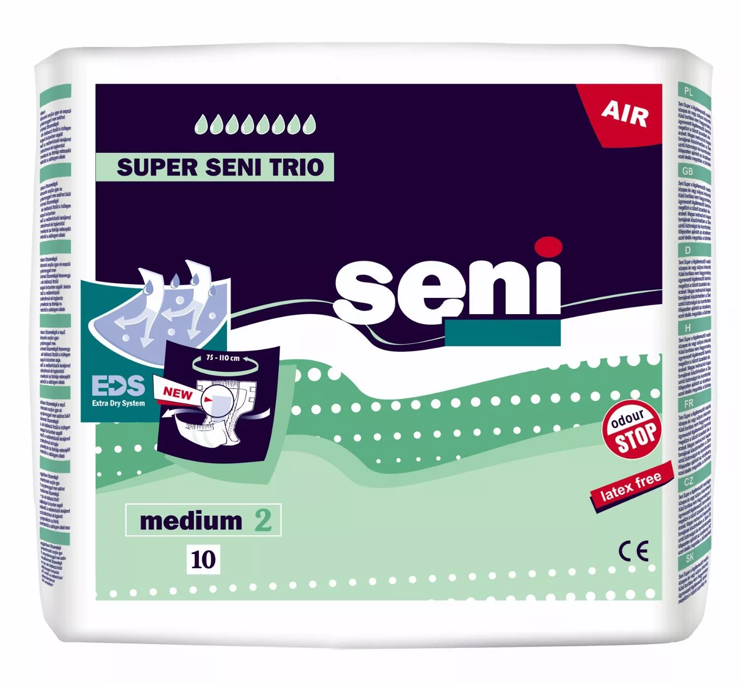 Seni Super Seni Trio Medium (1 Packung = 10 Stück)