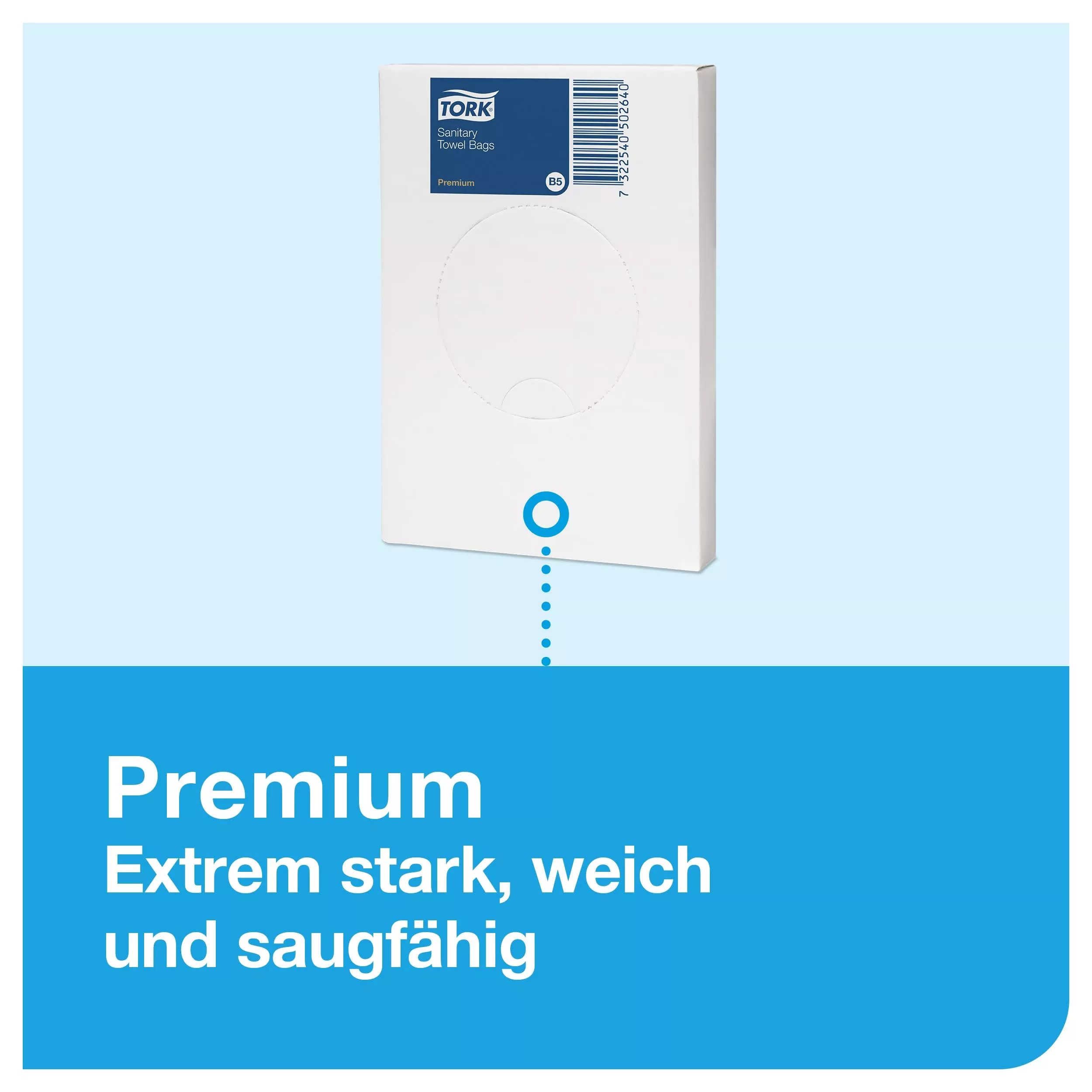 Tork Spender für Hygienebeutel Schwarz B5, einfache Reinigung, Elevation Design, 566008